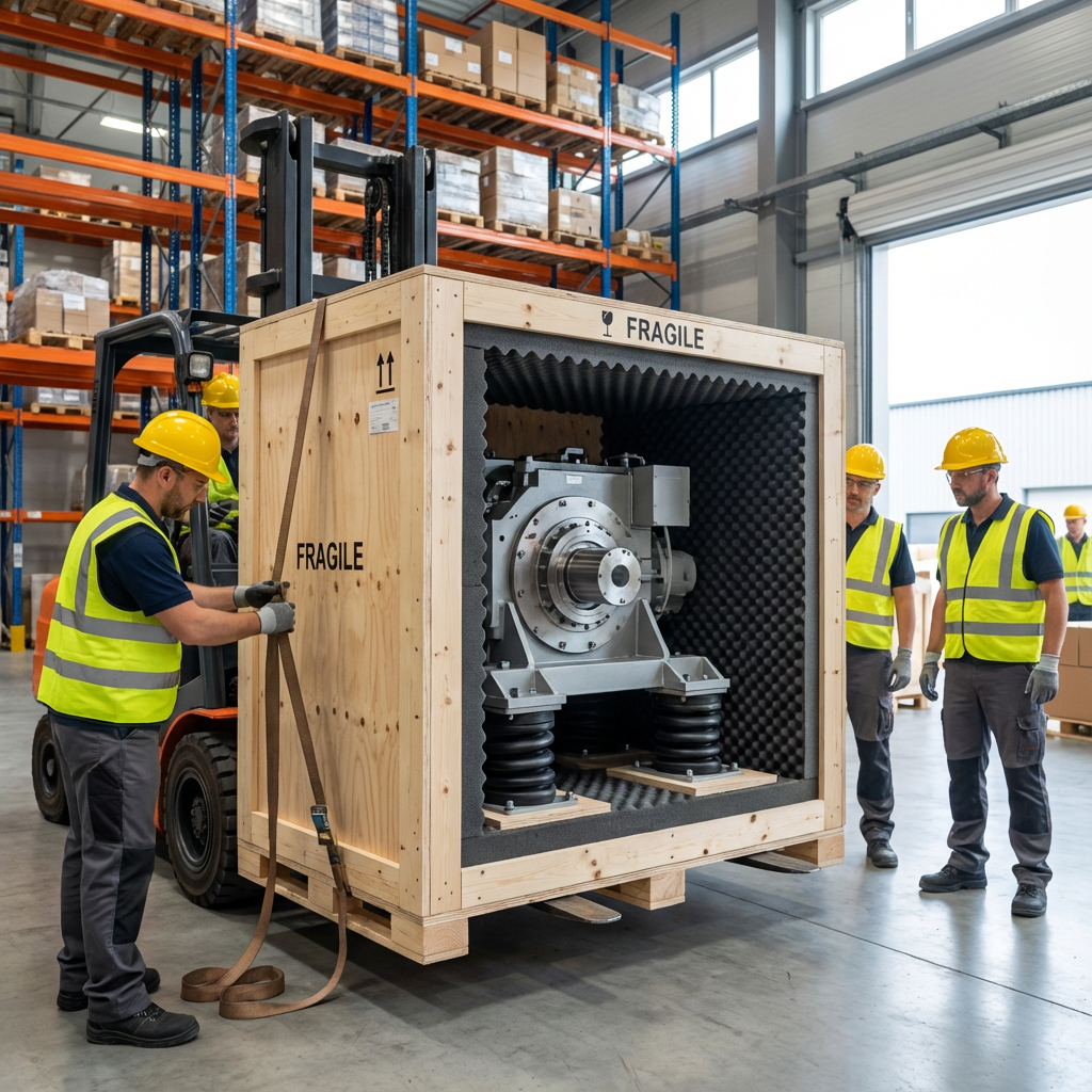 Secure transportation of specialized industrial cargo and high-value equipment
